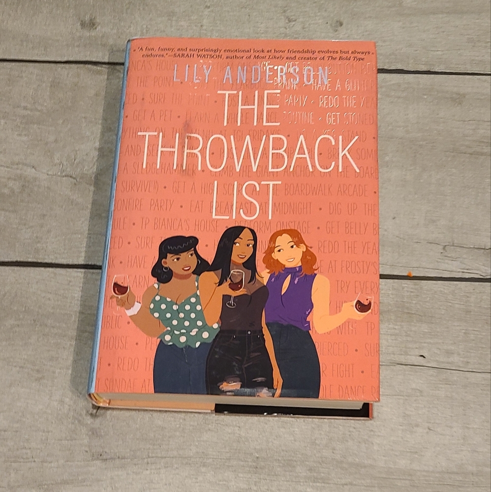 🍁Lily Anderson: the Throwback List book🧋